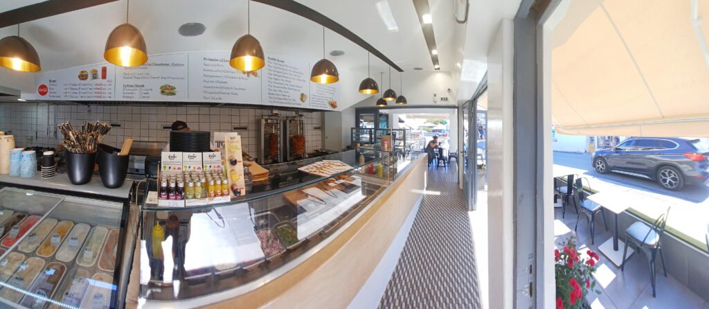 toast club fira santorini best food on the island