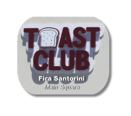 the toast club fira santorini restaurant main square