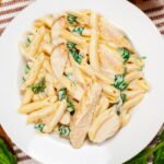 penne alfredo