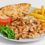 chicken gyros portion