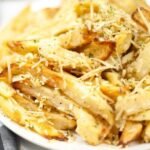 french fries with parmesan