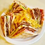 pita club pork.