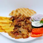 pork gyros portion